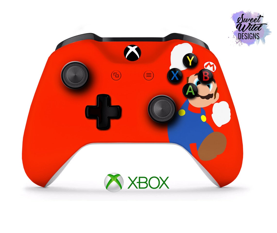 Supermario Red Skin for Pro Controller Nintendo Game Vinyl - Etsy