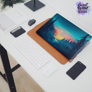 Mountain Sunset Macbook Skins 16 Macbook Air 13 Inch Sticker For Macbook Pro 13 Skin Macbook Pro 15 Inch 2019 Macbook 12 forest A1398 skin