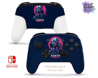 Darth Vader Nintendo Switch Pro Controller Skin, Star Wars Vinyl