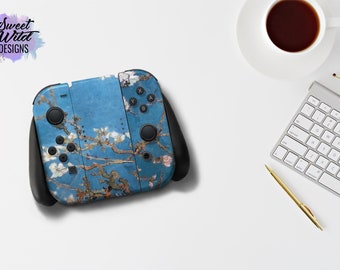 Van Gogh Almond Blossoms Nintendo Switch Skin, Console Sticker Wrap