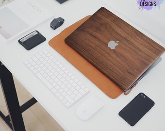 Brown Wood Texture Macbook Skin, 3M Material