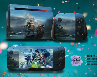 God of War Nintendo Switch Skin, Protective Vinyl Decal