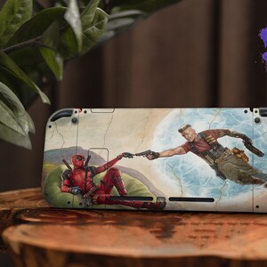 Marvel Movie Nintendo Switch Skin, Gamer Decal, Console Wrap