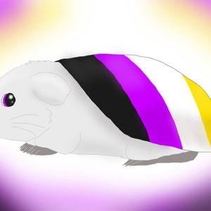 Pride Piggies - Non Binary Pig