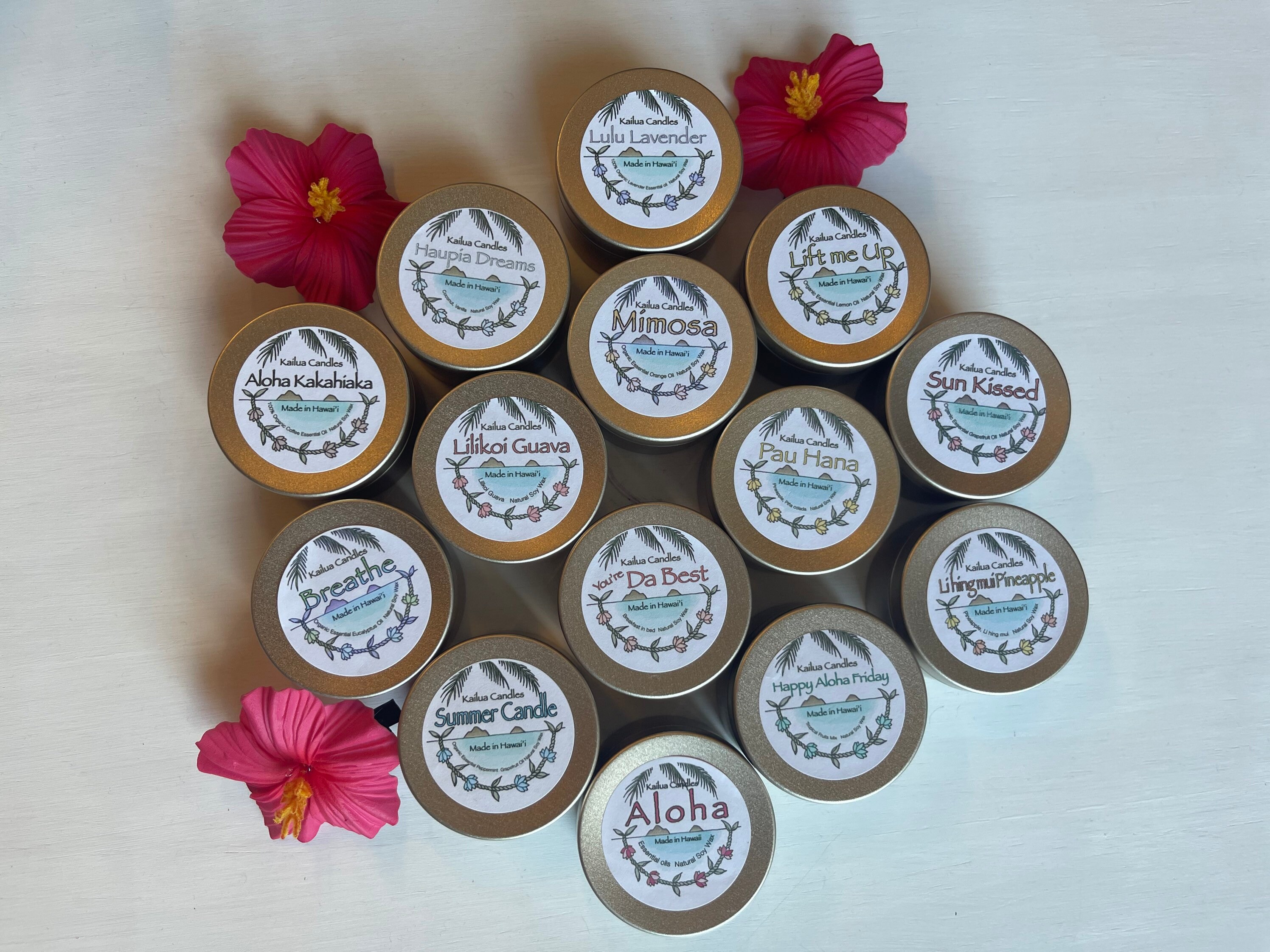 Aloha Chocolate & Candle Gift/hawaiian Gift/kailua Etsy