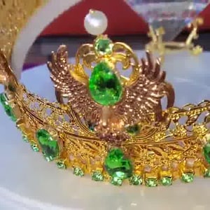 Crown of Trento, King Crown, Male Crown, Men&#39;s Crown, Crowns, Gold, Medieval, Royal, Renaissance crowns, Head Accessories, Faires Costume
