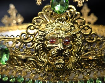 Corona de la Cruz de Oro de los Reyes, Coronas de Reinas, Góticas, Renacentistas, Cosplay, Coronas Teatrales