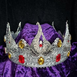 Crown of Icarus, Medieval Crown, Custom Crown, Party Crown, Mens Crown, CosPlay, King Costume, Rapper Crown, King Crown, Queen Crown, Crown