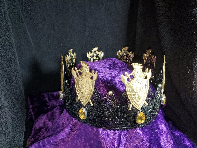 Crown of Lombardy, Medieval Crown, Custom Crown, Party Crown, Mens