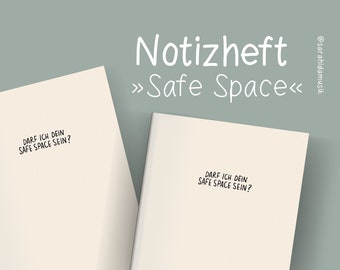 Notizheft "Safe Space" Sarah Ida