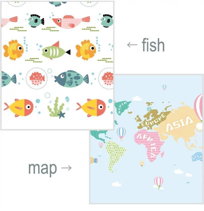 Faltbares Spielmatten für Babys Extra-Large | Etsy