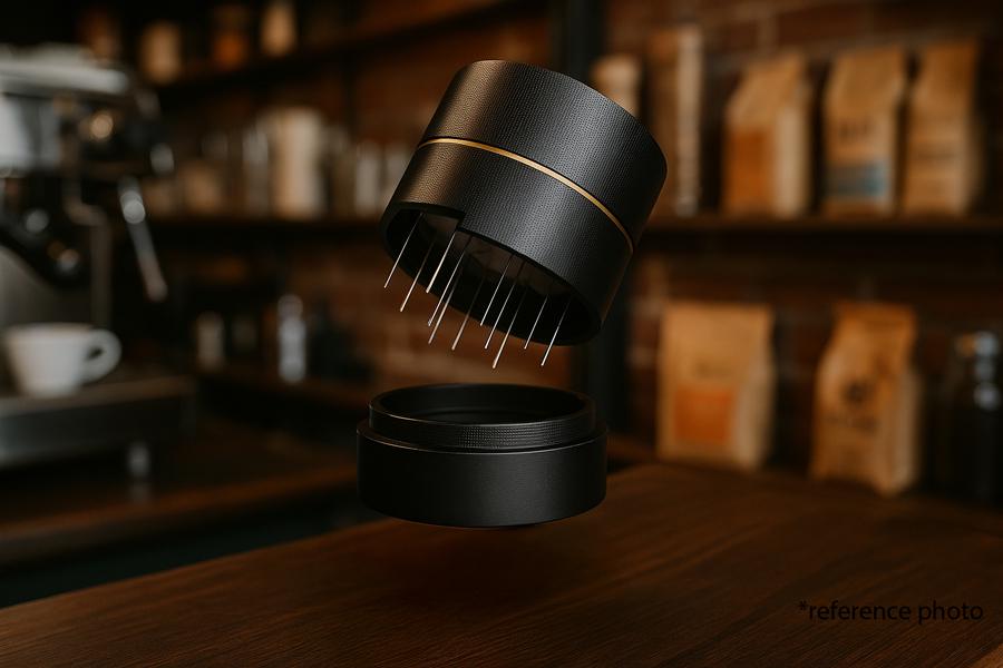 Planetary Gear WDT Espresso Tool: Adjustable 58/54mm Portafilter