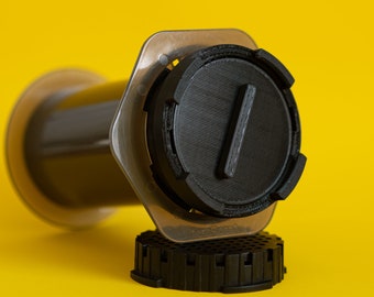 Aeropress Travel Filter Holder + Lid Upgrade Kit /3D printed