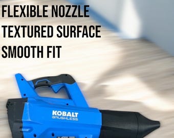 Kobalt 24v Blower Oval Flexible Nozzle, Car Detailing (KHB 4124B-03)