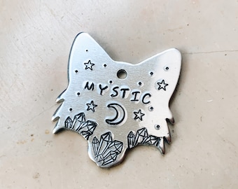 Fox Shaped ID Tag, Dog Tags, Pet ID Tag, ID Tag