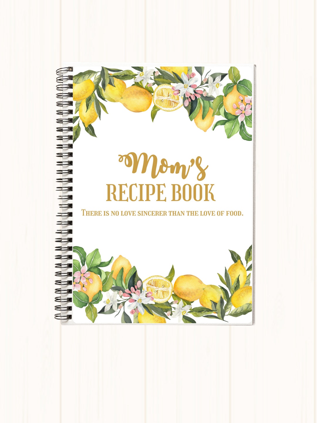 Personalised 2024 Recipe Book, 2024 Recipe Book, Personalised Recipe