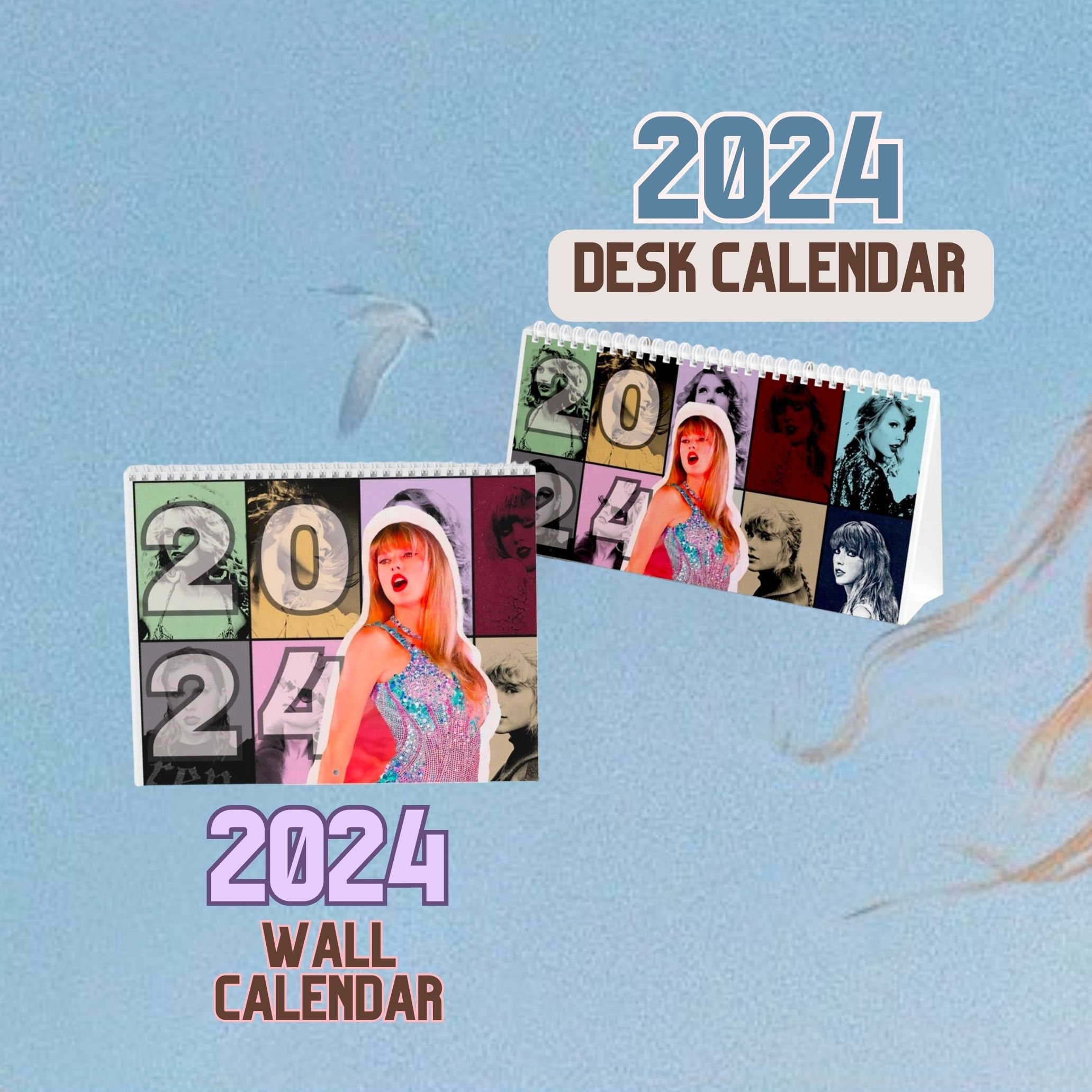 Taylor Swift Calendar, Eras Tour 2024 Wall Calendar, Taylor Swiftie