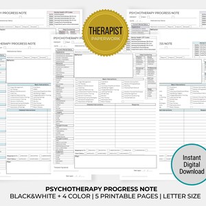 Psychotherapy Progress Note Template BIRP Note Printable Therapy Psychotherapy Progress Note Template BIRP Note Printable Therapy