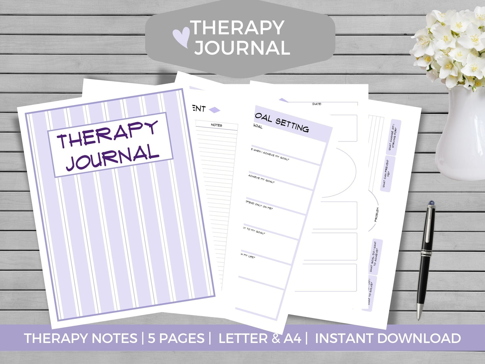 Therapy Printable Templates Therapy Journal Selfhelp Etsy Therapy Printable Templates Therapy Journal Selfhelp Etsy