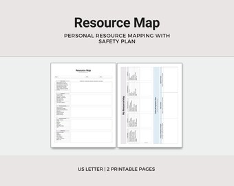 Mapa de recursos terapéuticos, enfoque basado en fortalezas, herramienta de planificación de seguridad