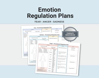 Plan de Regulación Emocional, Guía para el Procesamiento de Sentimientos, Herramienta de Alfabetización Emocional, Lista de Sentimientos