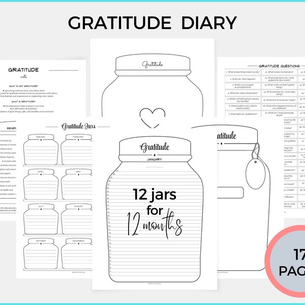 Gratitude Jar - Etsy