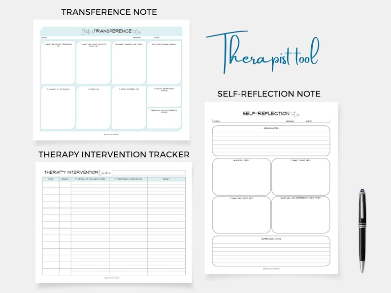 Psychotherapy Process Note Printable, Therapist Worksheets, Resources Psychotherapy Process Note Printable, Therapist Worksheets, Resources
