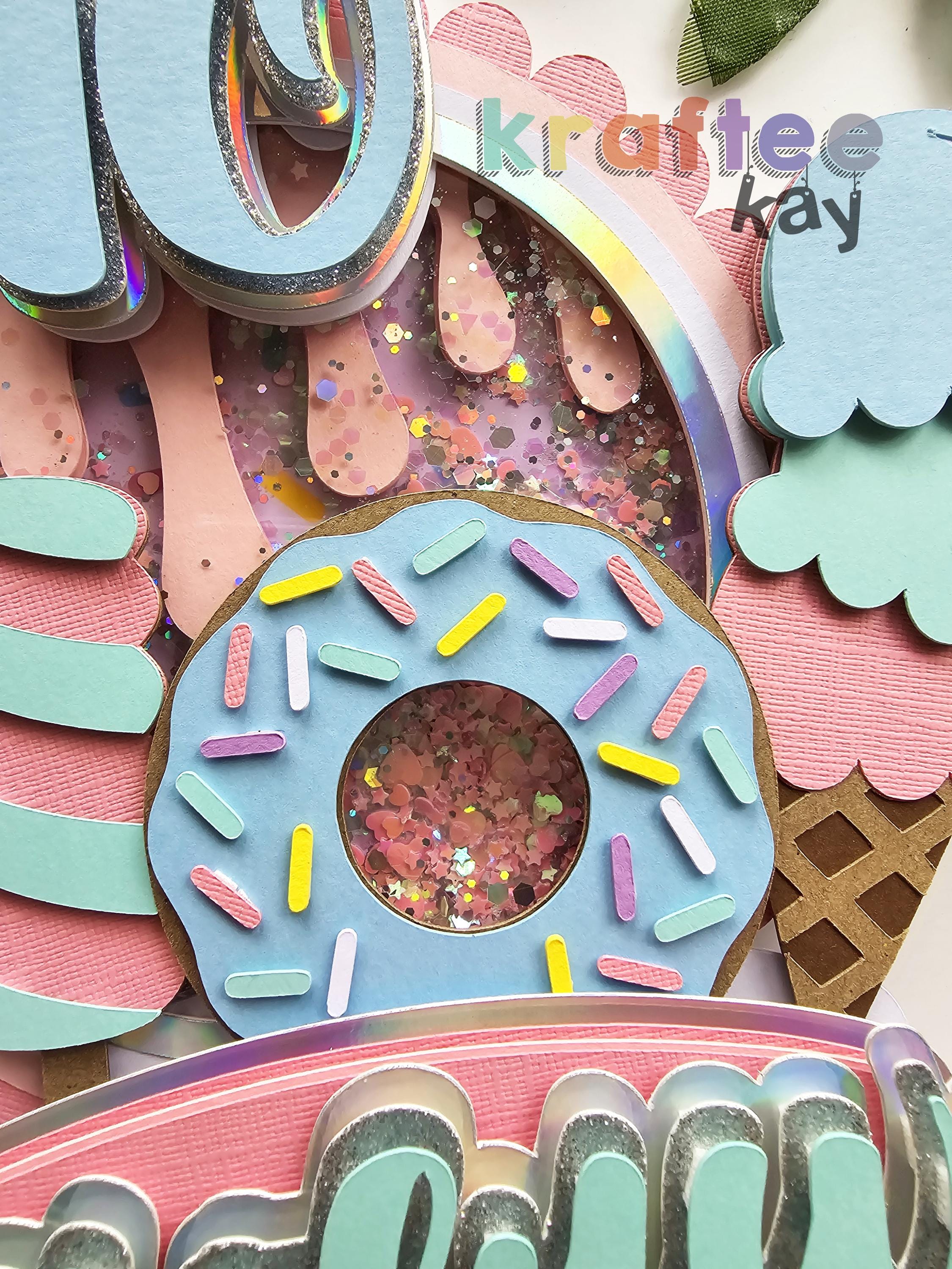 Ice Cream Cake Topper