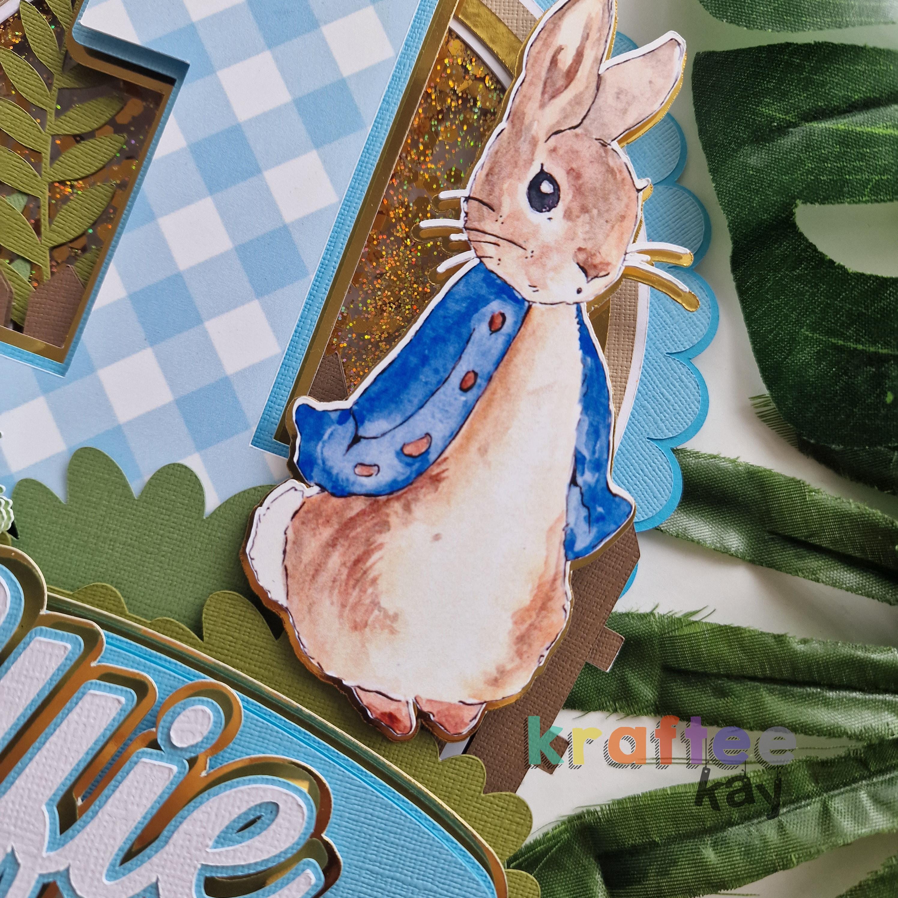 Peter Rabbit Cake Topper, Easter Cake Topper, Bunny Cake Topper, Girl ...