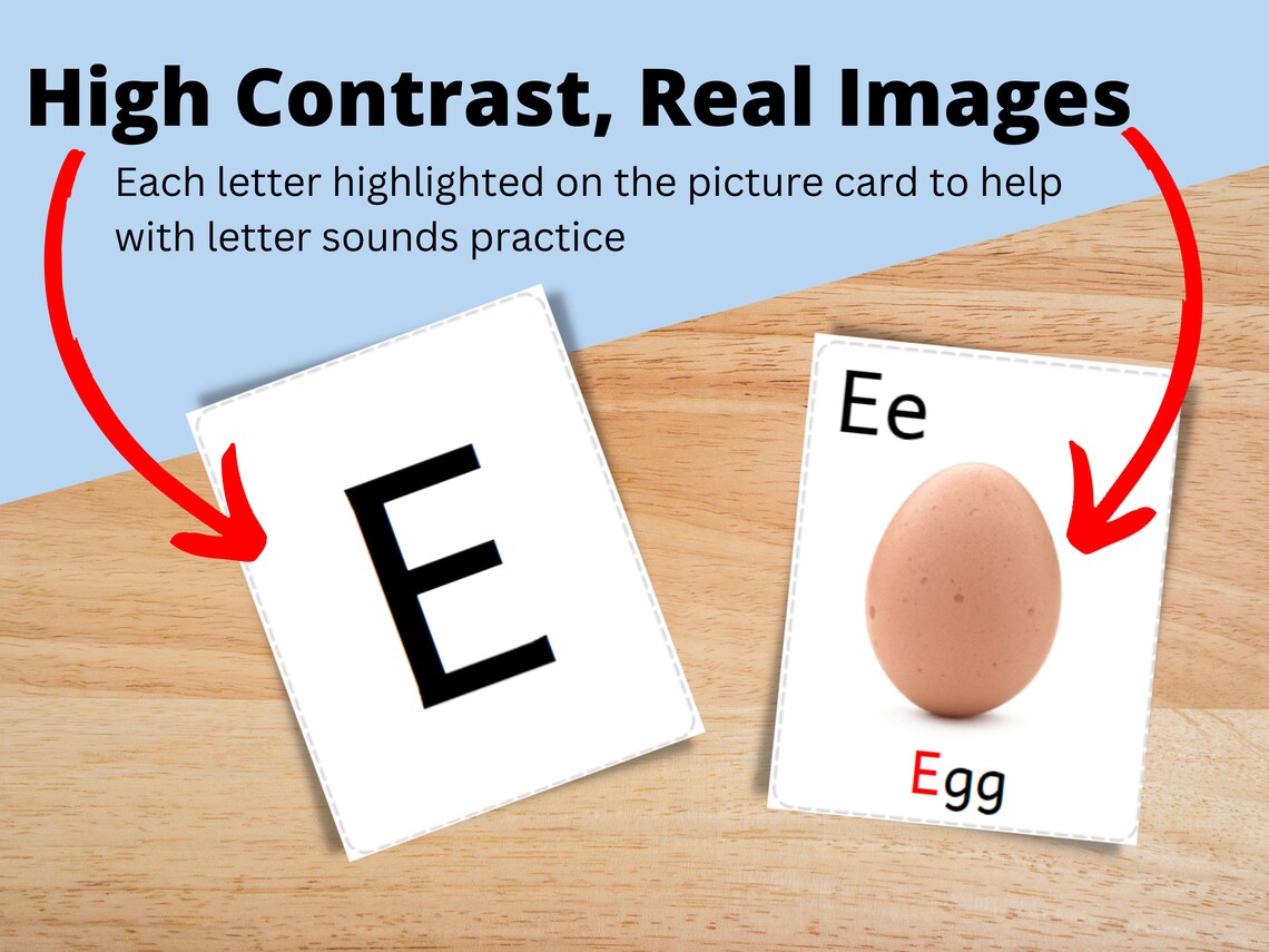 ABC Flash Cards. Alphabet Practice. Letter Sounds. Learning Materials ...