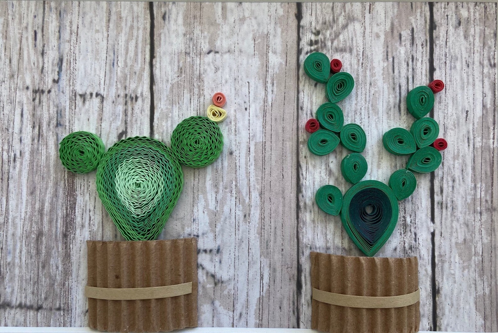Cactus Paper Quilling wall art Etsy
