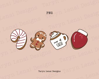 Cookie PNG Christmas Cookie Digital Download Christmas PNG Holiday Cookie Download Fall PNG Digital Art Cookie Lover Shirt Idea