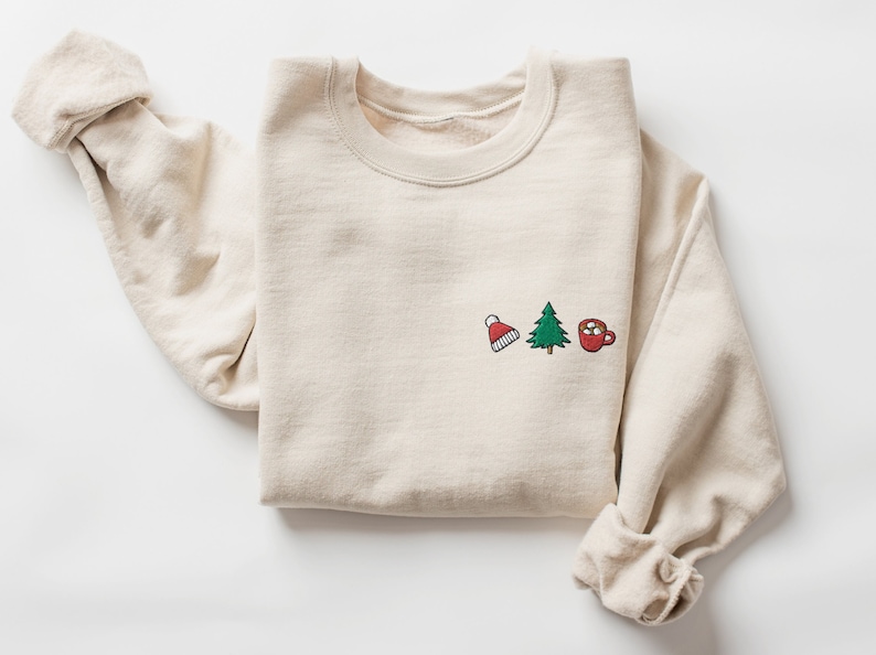 Cork Ireland embroidered sweatshirt; Ireland embroidered crewneck, holiday/Christmas gift for her/him; gift for mom main image 1