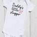 Daddy’s Little Slugge Baseball ONESIES® Bodysuit, Baseball