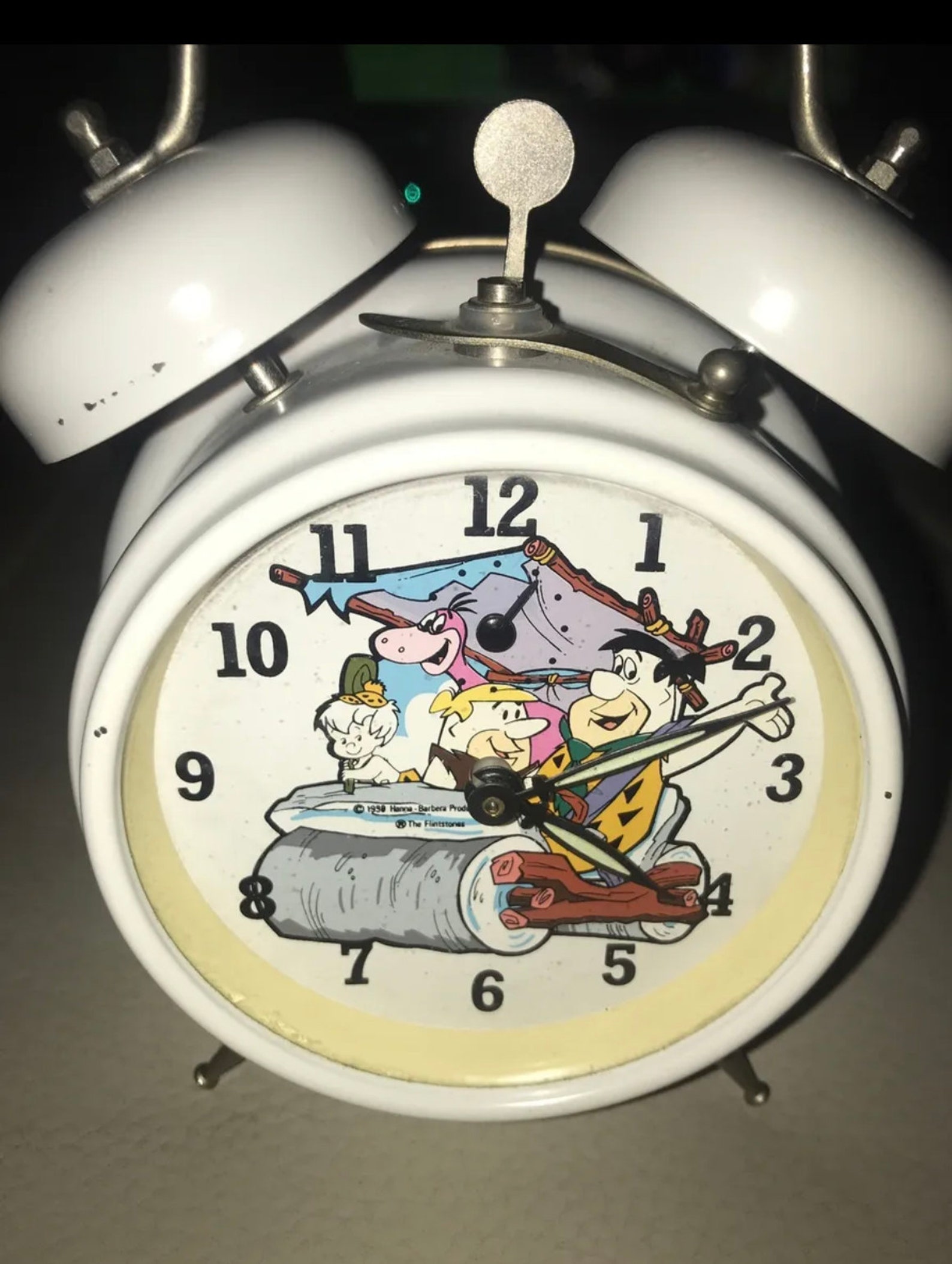 The Flintstones - Vintage Alarm Clock 1990, Rare / Collectible - Etsy UK