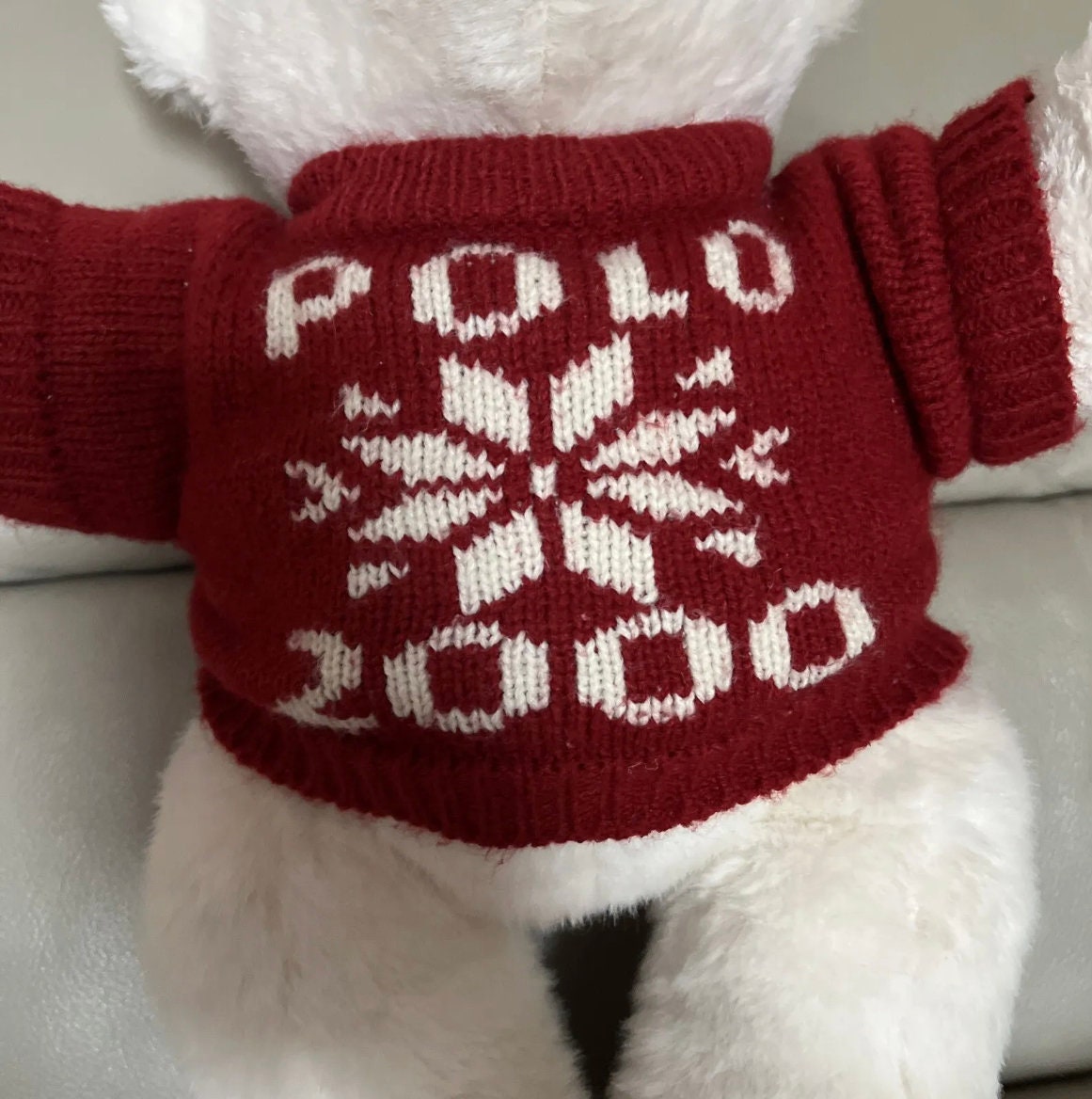 90s RALPH LAUREN POLO BEAR 雪の結晶 2000 テディ 99s RALPH LAUREN POLO BEAR 雪の結晶 2000 テディ - メルカリ