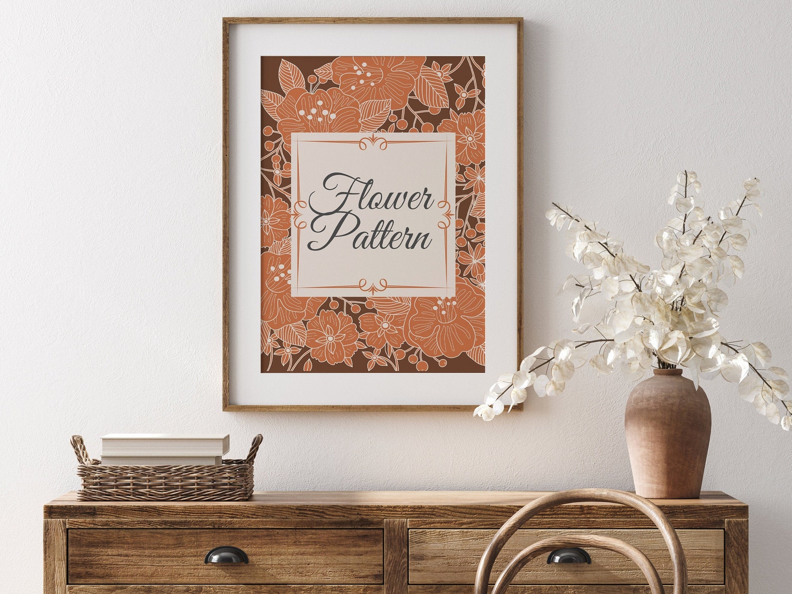 Flower wall artDigital prints wall artHome wall | Etsy