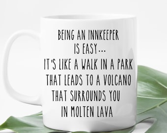 Funny Innkeeper Mug, Gift for Innkeeper, Innkeeper Coffee Cup, Best Innkeeper Gift, New Innkeeper Mug, Favorite Innkeeper Mug