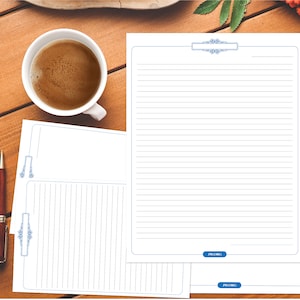 Papelería para escribir cartas de JW • Suministros para el servicio de campo • Impresión en casa • Descarga instantánea