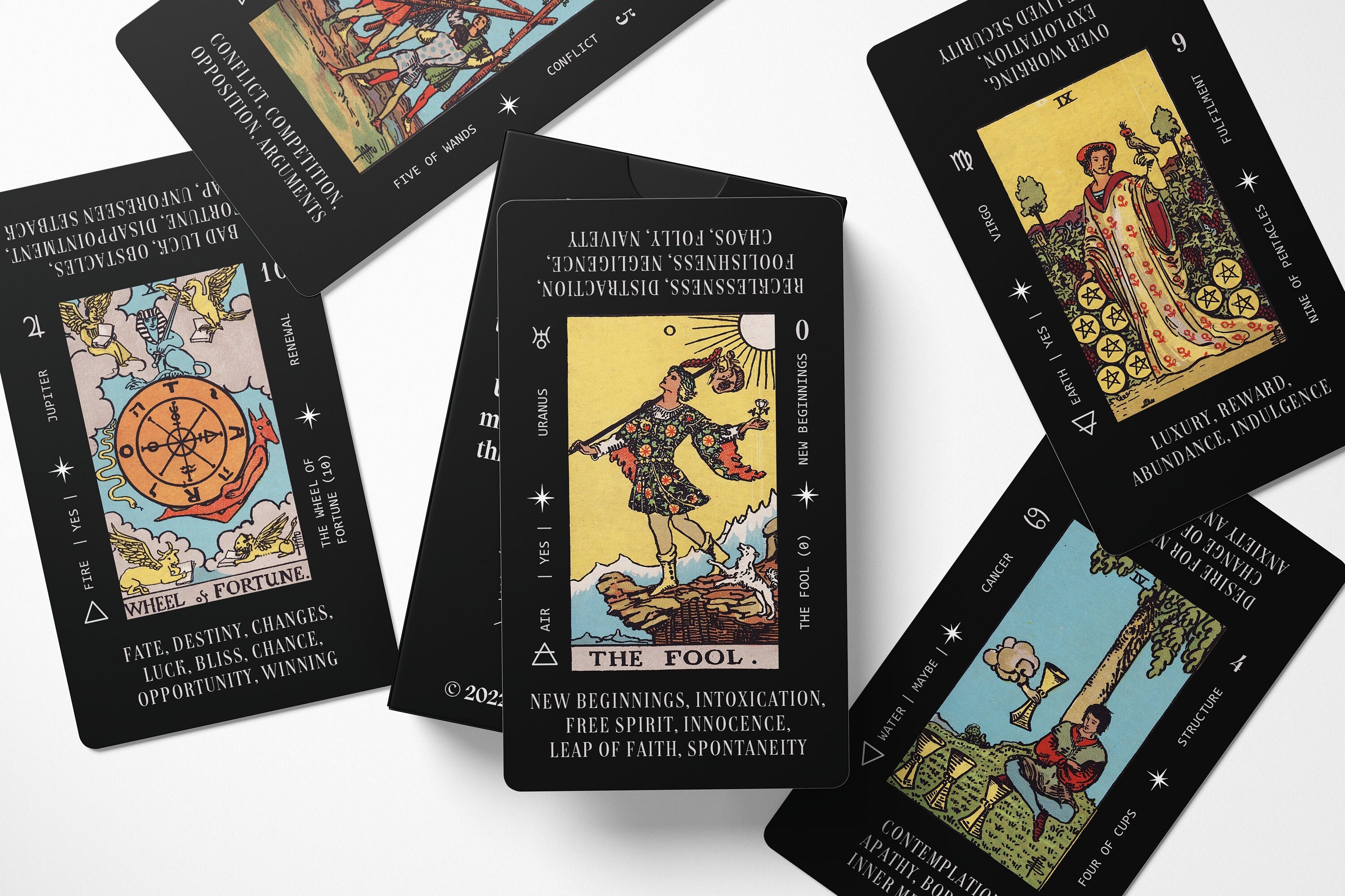 未使用　Accurate AF Tarot ラウンドタロット Accurate AF Tarot Card (正規品・希少) | タロクル｜TaroCle