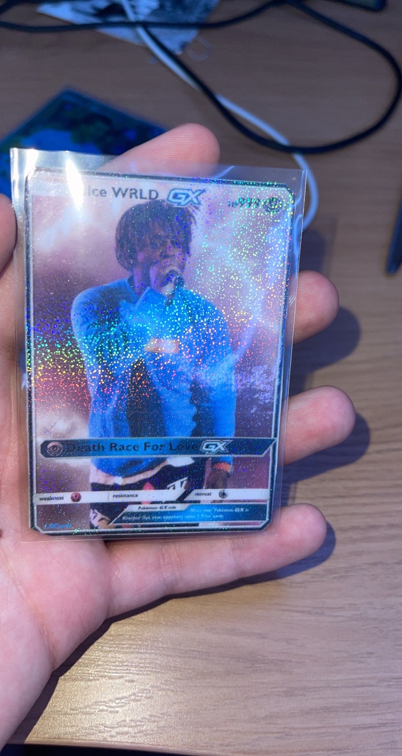 Custom pokemon card etsy