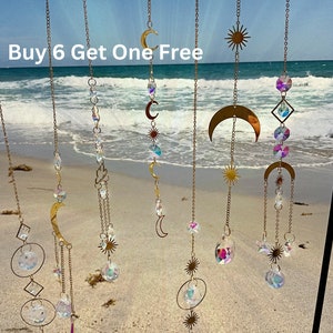 Colorful Hanging Sun Catcher Crystals to Add a Touch of Magic to Any Space