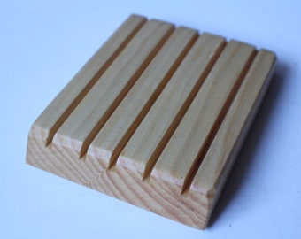 Canadian Made Natural Pine Soap Holder