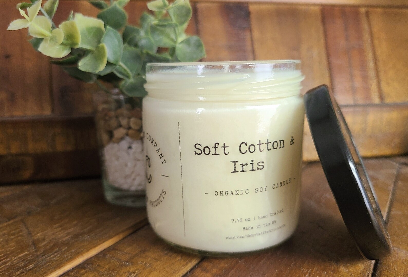 Organic Soy Candle 7.75oz Choose your scent All Natural Etsy