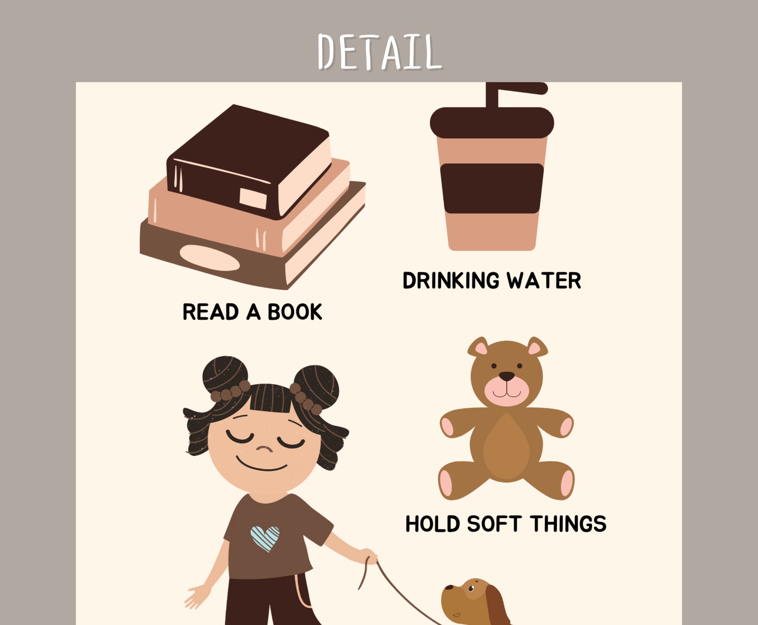 感情コントロールポスター：心を落ち着かせるコーナー、ボヘミアン風教室の装飾（デジタルダウンロード） - Etsy 日本