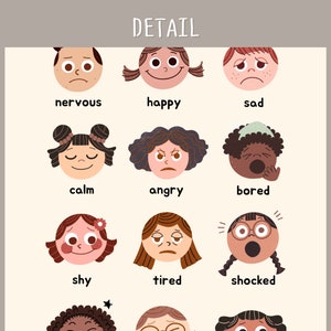 Set of 4 Educational Posters for Emotion Regulation Calming - Etsy