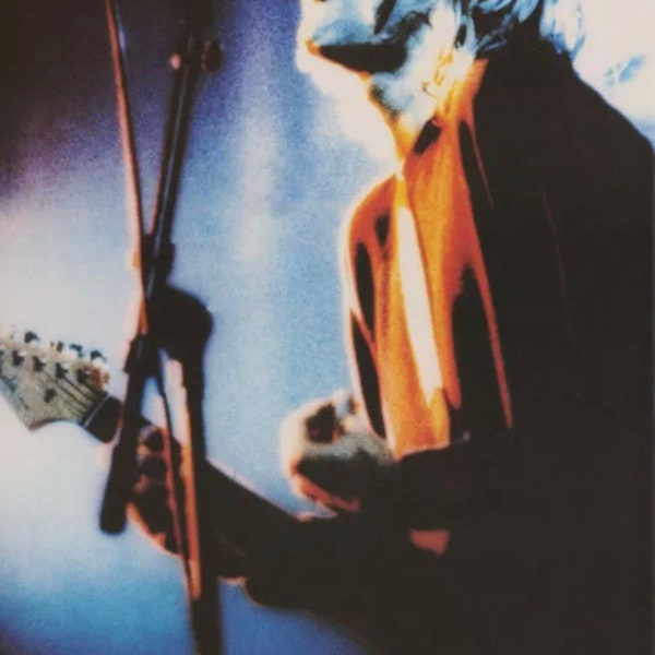 RARE Original Vintage 2000 Kurt Cobain Nirvana Grunge Music Promo Póster