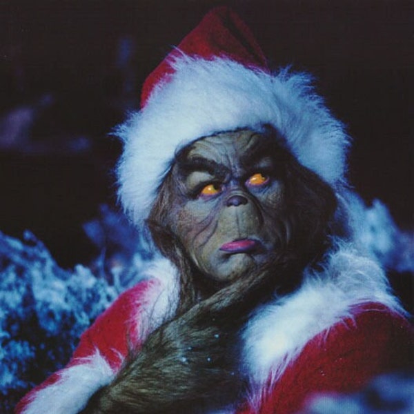 The Grinch Movie Poster Etsy