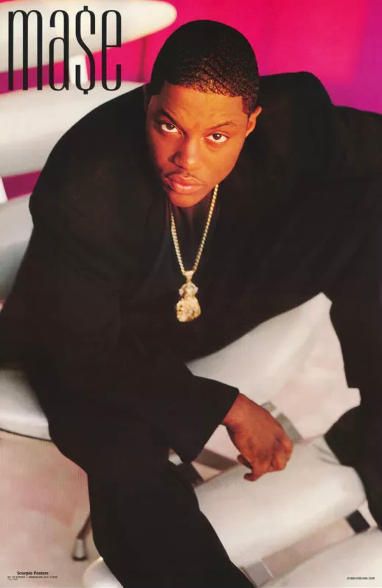 RARE Original Vintage 1998 Mase Hip Hop Poster Etsy