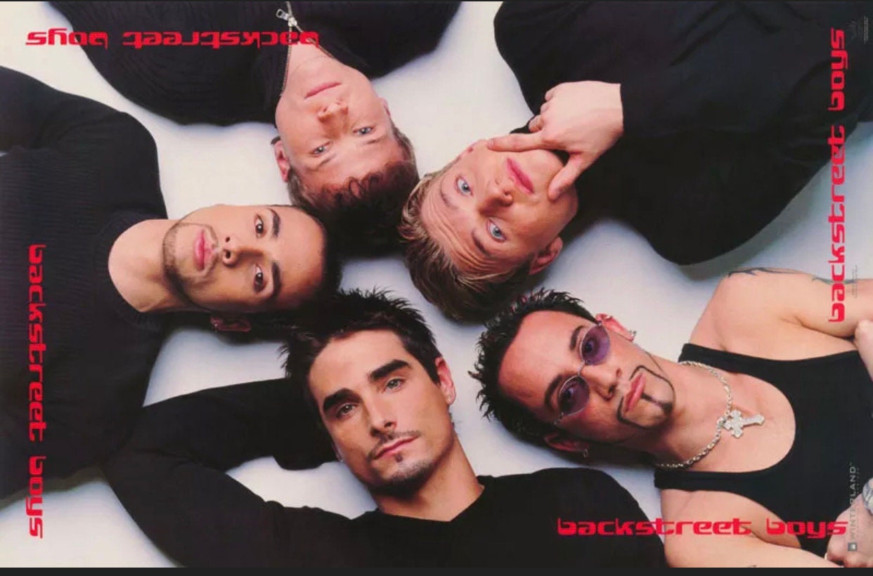 Original Vintage 1999 Backstreet Boys Music Poster - Etsy